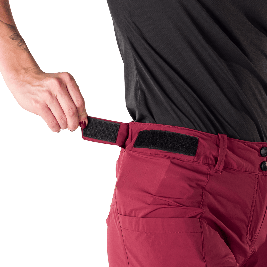 BE-4533OR women's trekking stretch shorts FLORENCIA