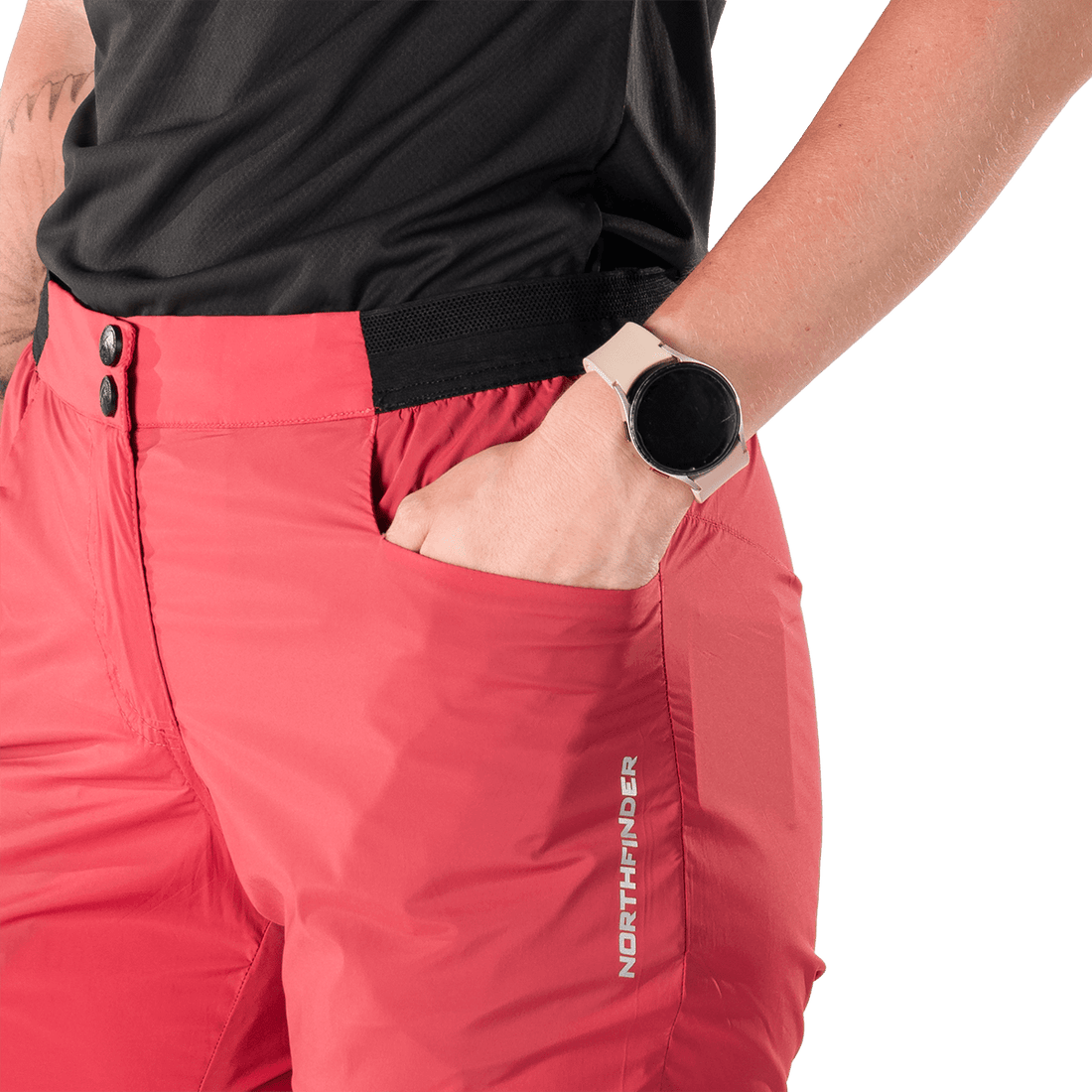BE-4534OR women's trekking comfort lightweight stretch 3/4 shorts FORTUNATA