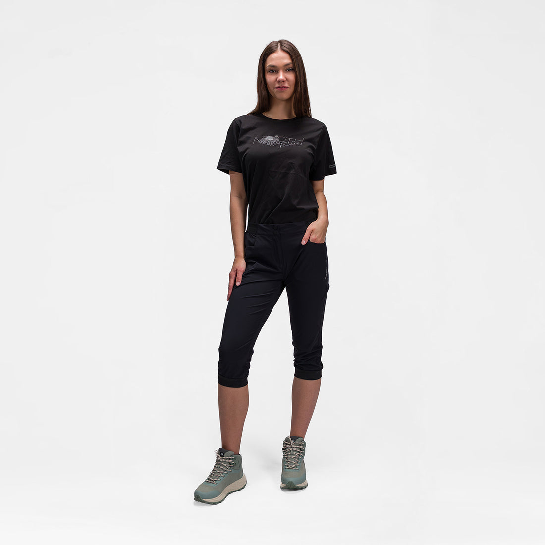 BE-4540OR women's comfort stretch 3/4 shorts GASPAROVA