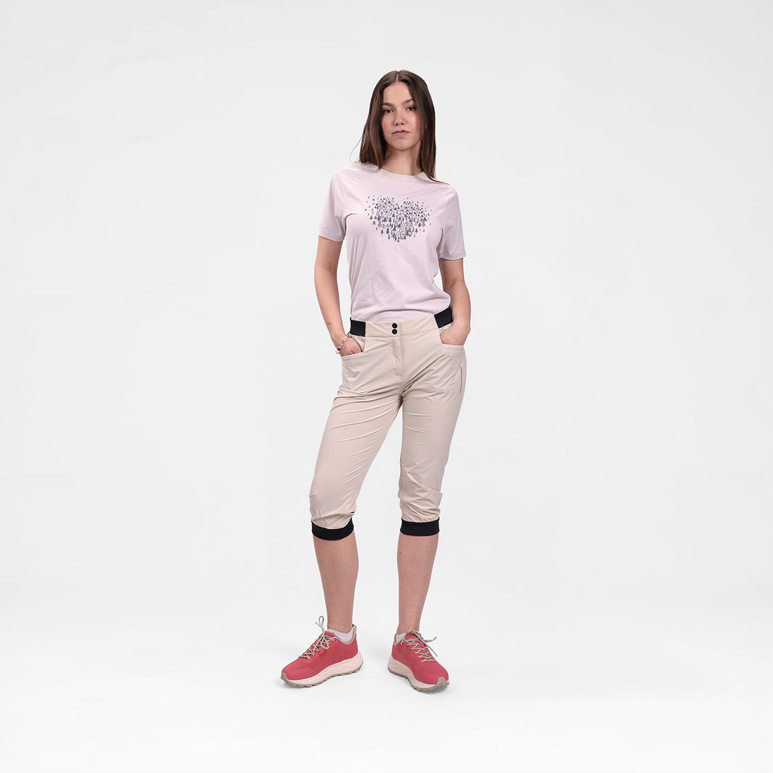 BE-4540OR women's comfort stretch 3/4 shorts GASPAROVA