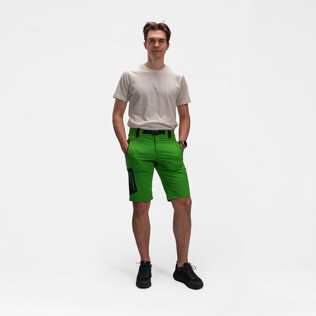 BE-5001OR men's stretch shorts CLARK