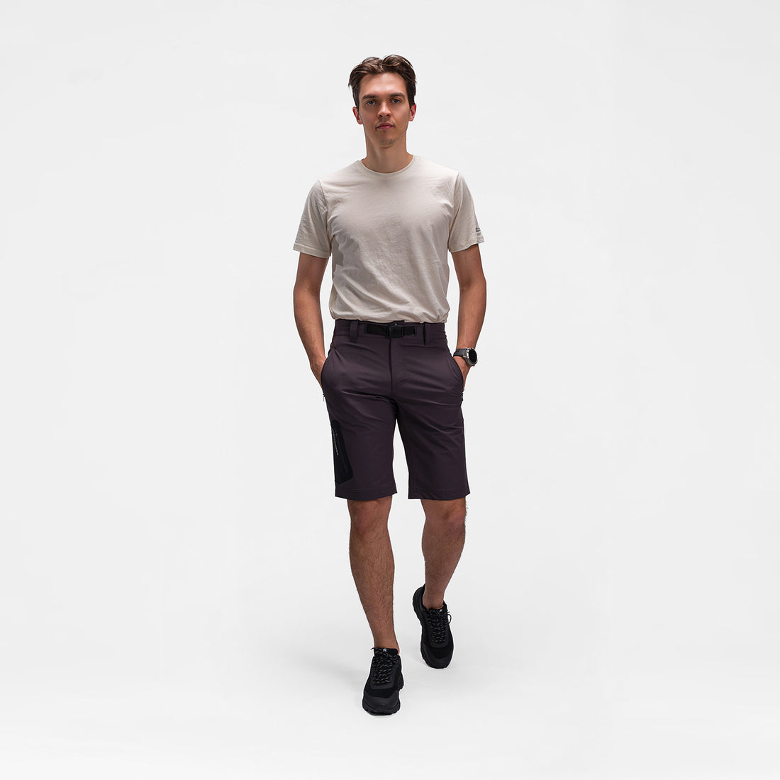 BE-5001OR men's stretch shorts CLARK