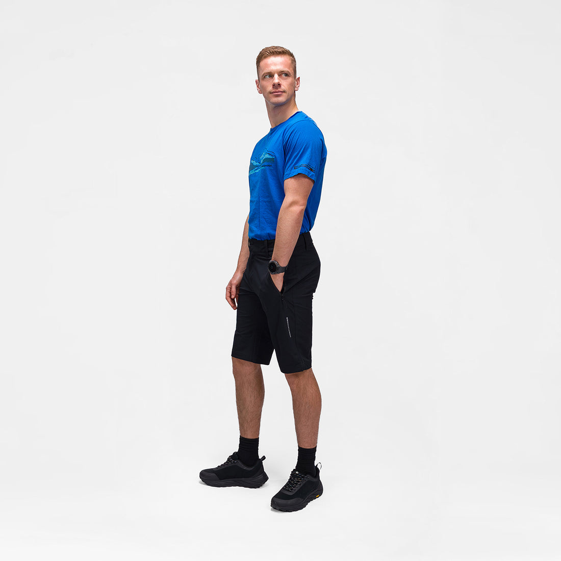 BE-50021OR men's outdoor stretch shorts HORAC