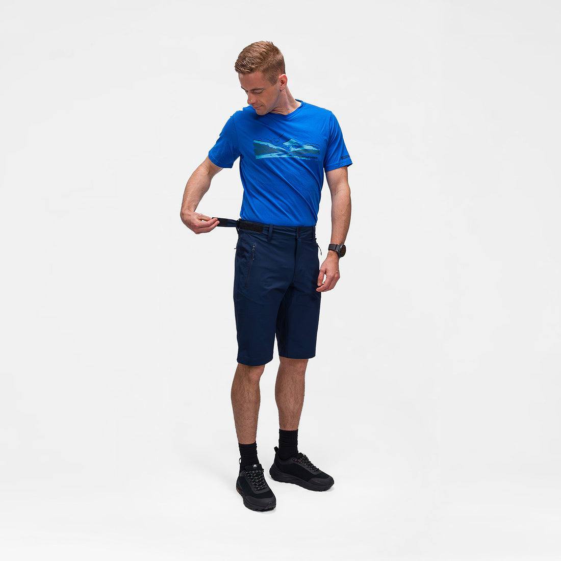 BE-50021OR men's outdoor stretch shorts HORAC