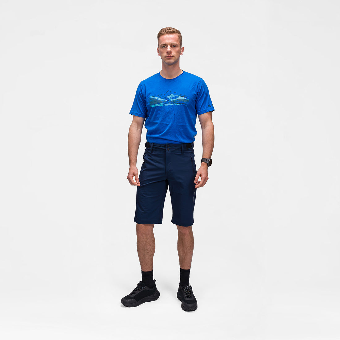 BE-50021OR men's outdoor stretch shorts HORAC