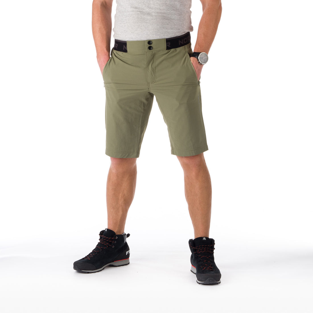 BE-5003OR men's stretch shorts ROBERTO