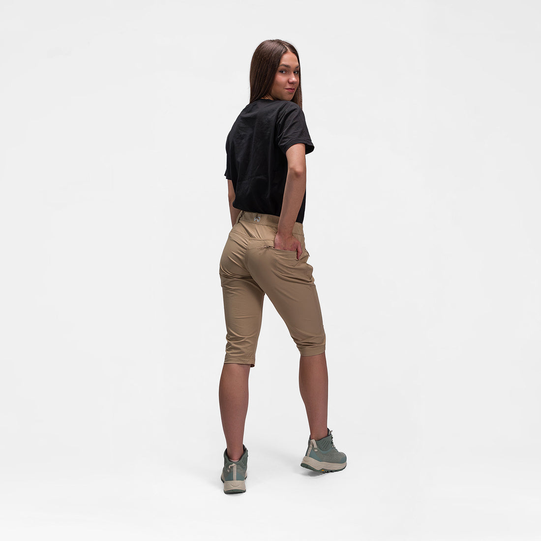 BE-60011OR women's outdoor stretch shorts WENDY