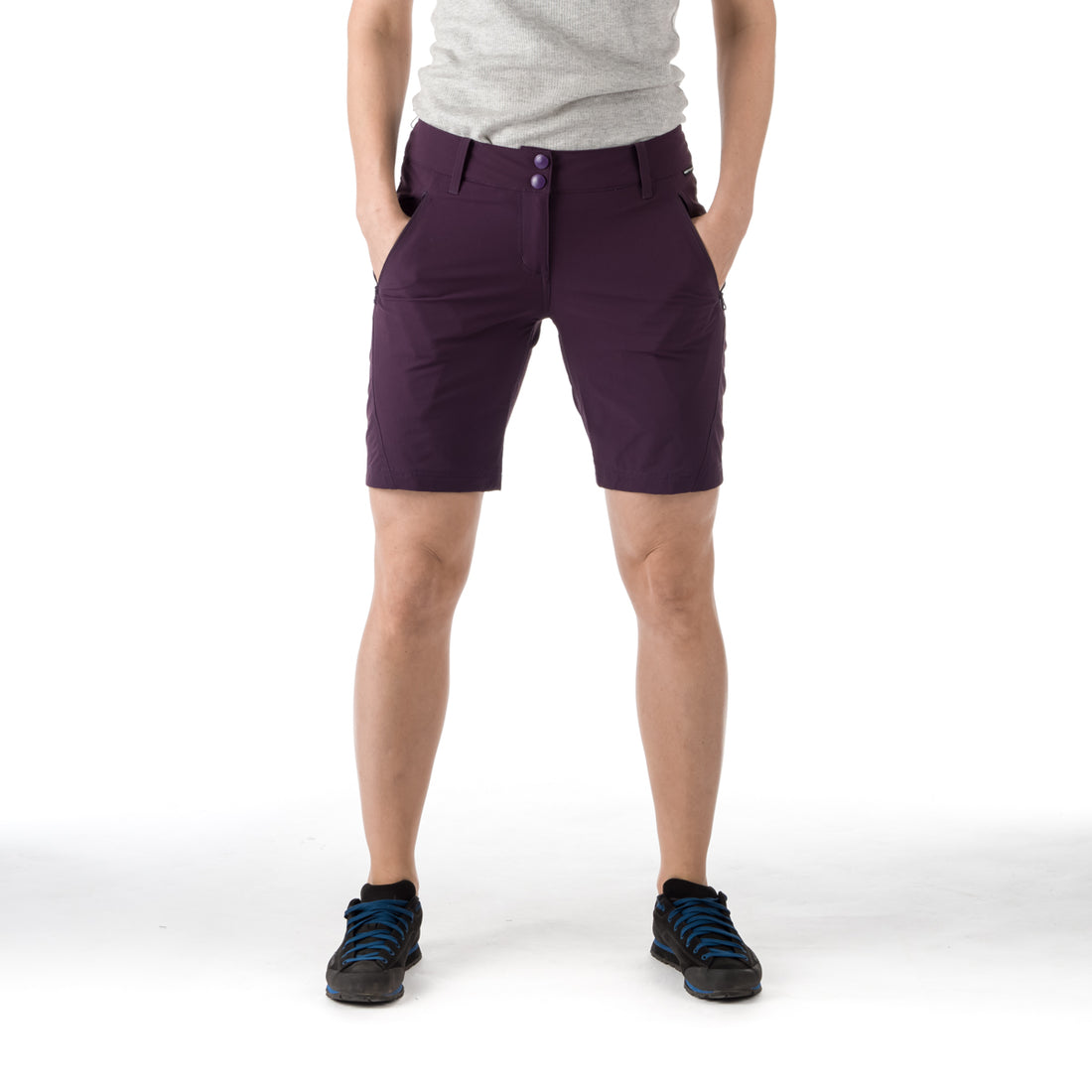 BE-6002OR women's stretch shorts BRYNLEE