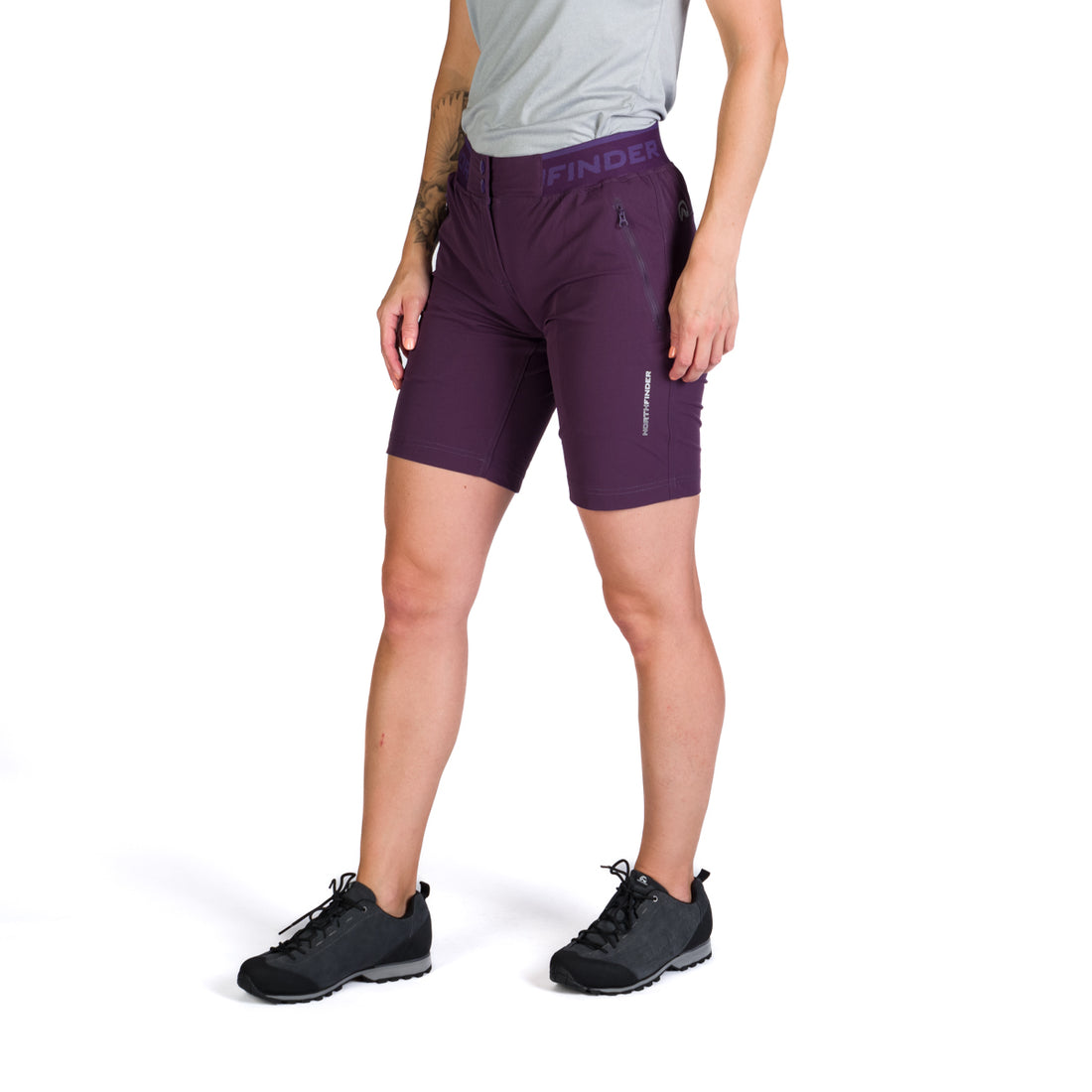 BE-6003OR women's stretch shorts MIKAYLA