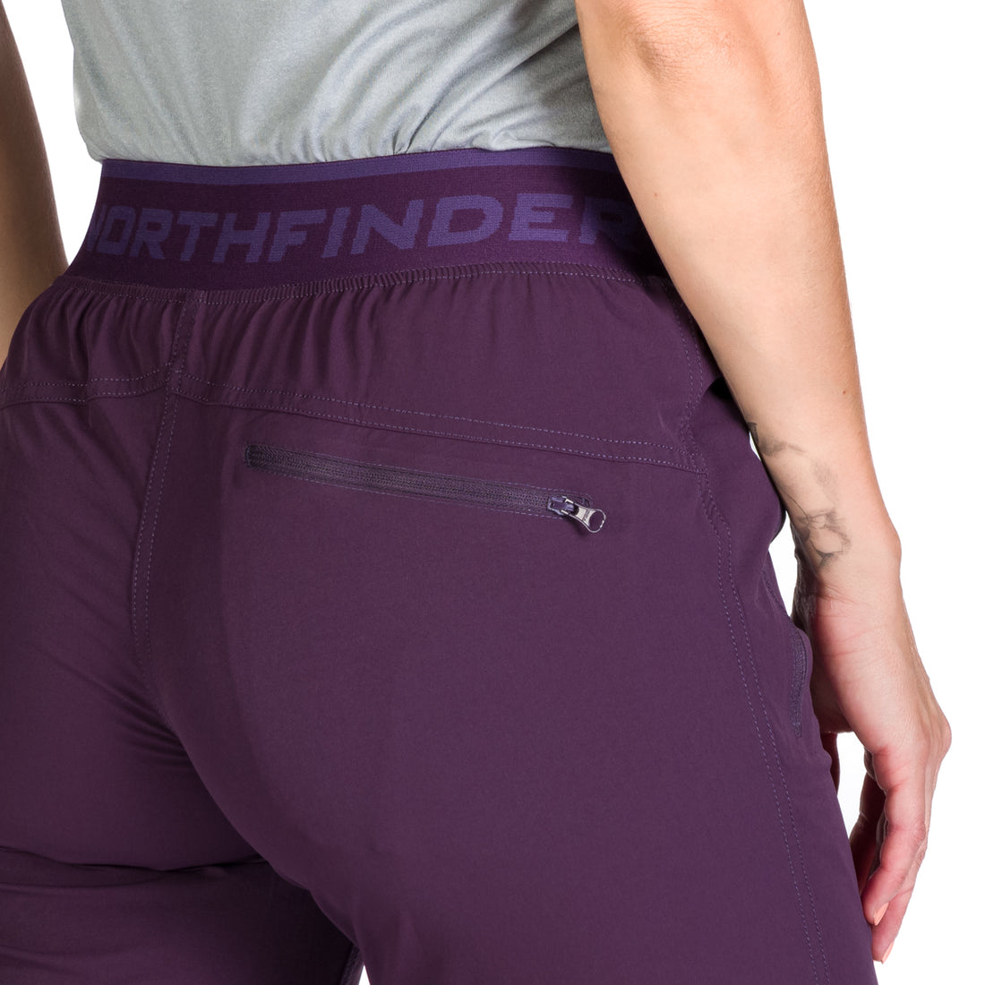 BE-6003OR women's stretch shorts MIKAYLA