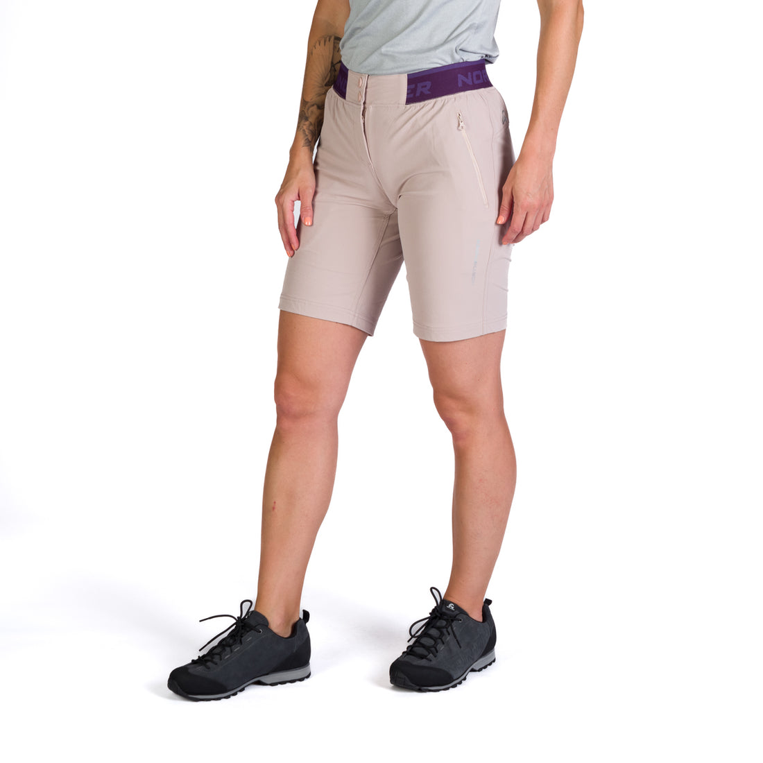 BE-6003OR women's stretch shorts MIKAYLA