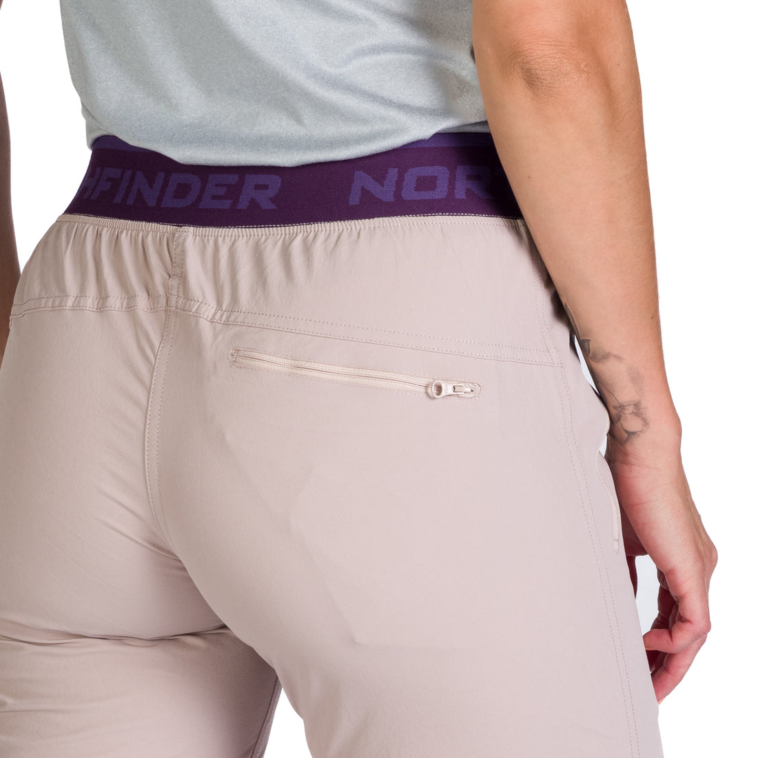 BE-6003OR women's stretch shorts MIKAYLA