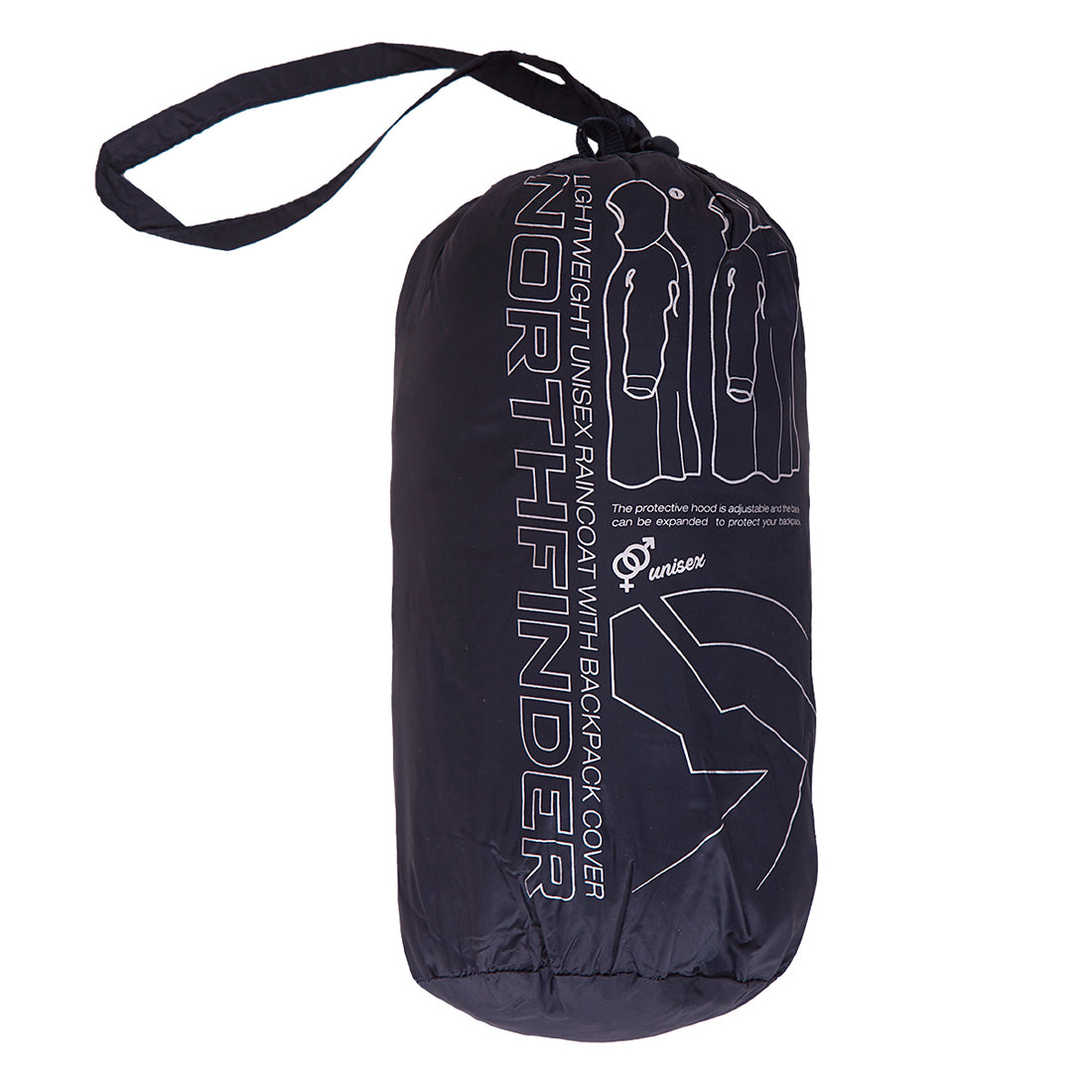 BU-0268OR unisex raincoat 2l NORTHKIT