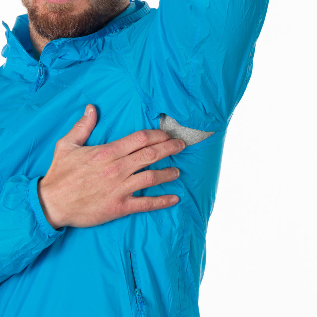 BU-3267OR men's waterproof jacket stowable 2l NORTHCOVER