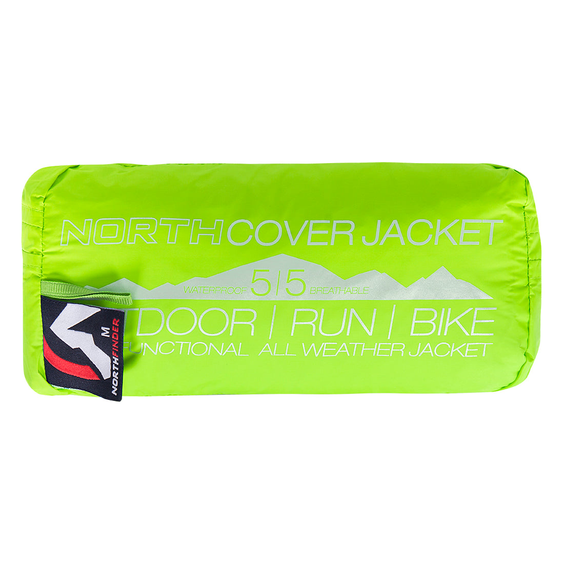 BU-3267OR men's waterproof jacket stowable 2l NORTHCOVER