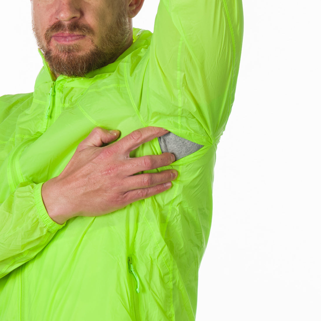 BU-3267OR men's waterproof jacket stowable 2l NORTHCOVER