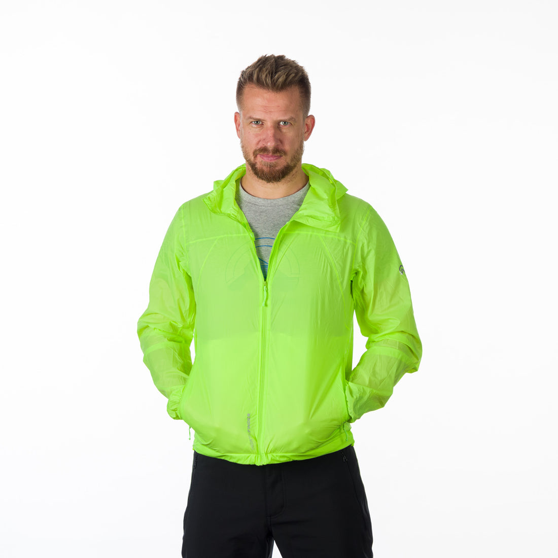 BU-3267OR men's waterproof jacket stowable 2l NORTHCOVER