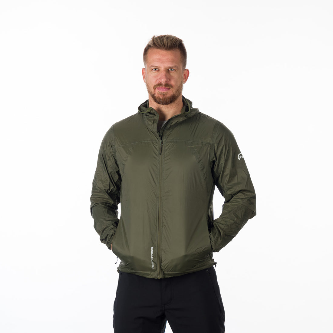 BU-3267OR men's waterproof jacket stowable 2l NORTHCOVER