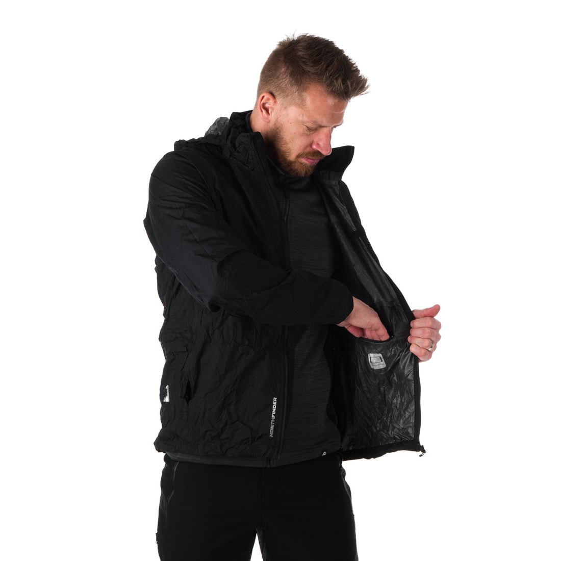 BU-32682SII men's waterproof multisport jacket stowable 2l NORTHKIT