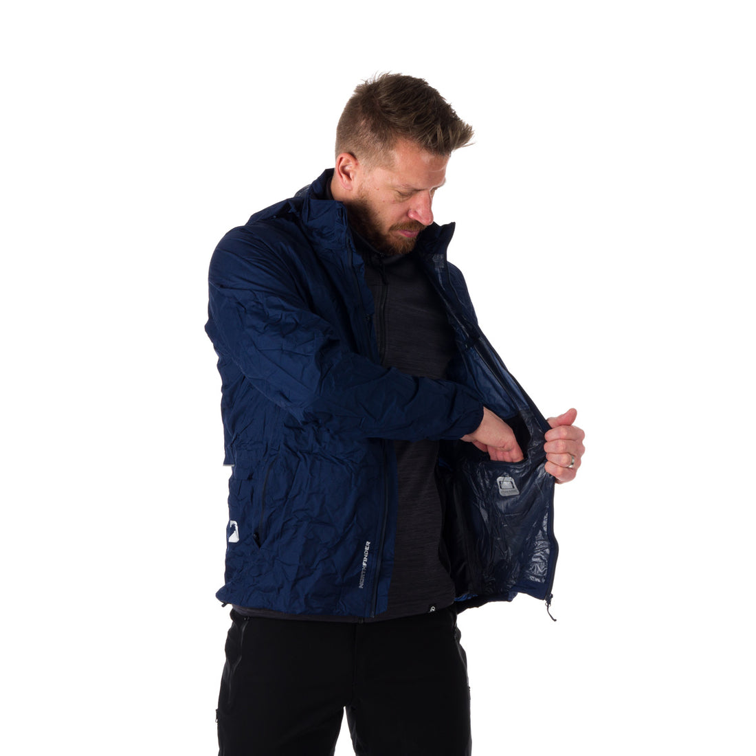 BU-32682SII men's waterproof multisport jacket stowable 2l NORTHKIT