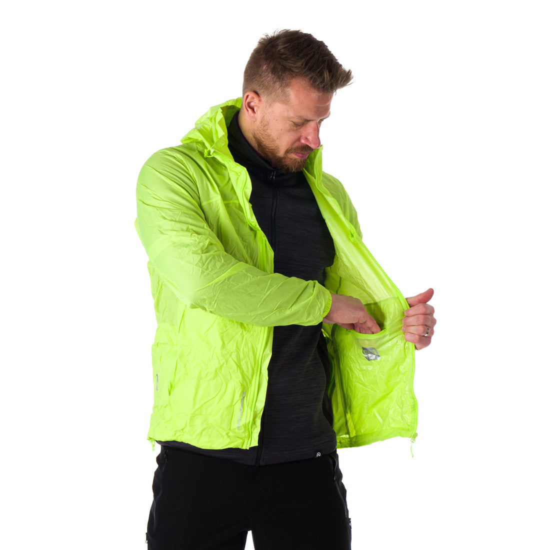 BU-32682SII men's waterproof multisport jacket stowable 2l NORTHKIT