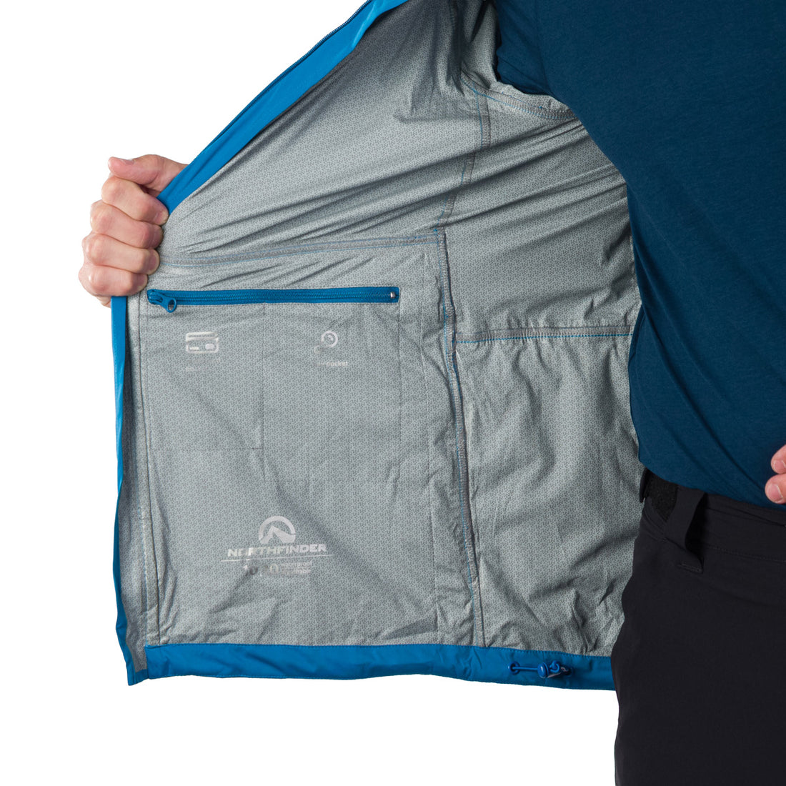 BU-32691OR men's waterproof multisport jacket stowable 2.5L  NORTHKITPRO1