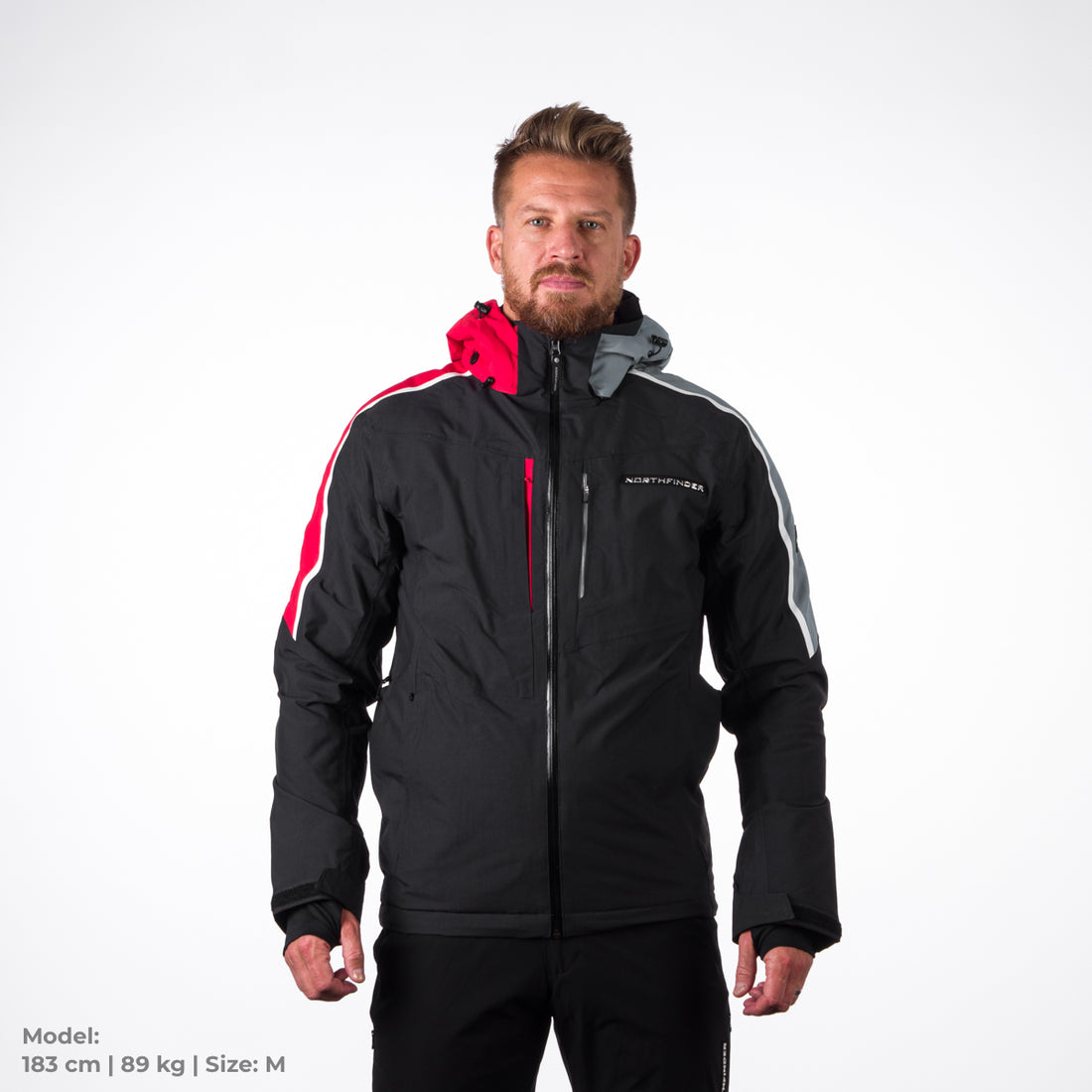 BU-36528SNW men's ski jacket BU-36528SNW