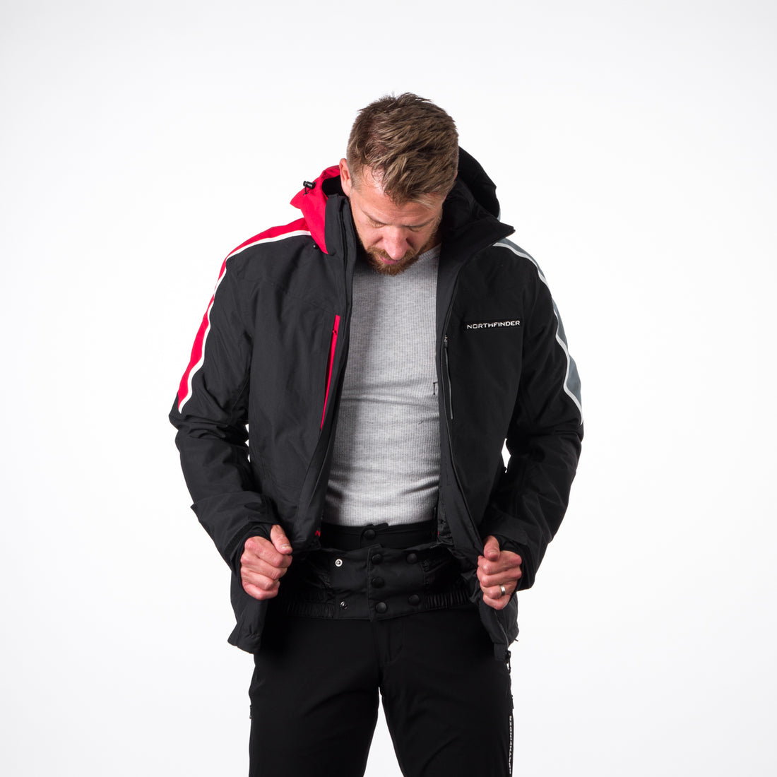 BU-36528SNW men's ski jacket BU-36528SNW