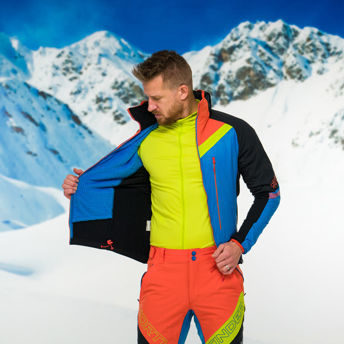 BU-38061SKP men's jacket ski-touring technical  polartec® alpha direct 2 L SOLISKO