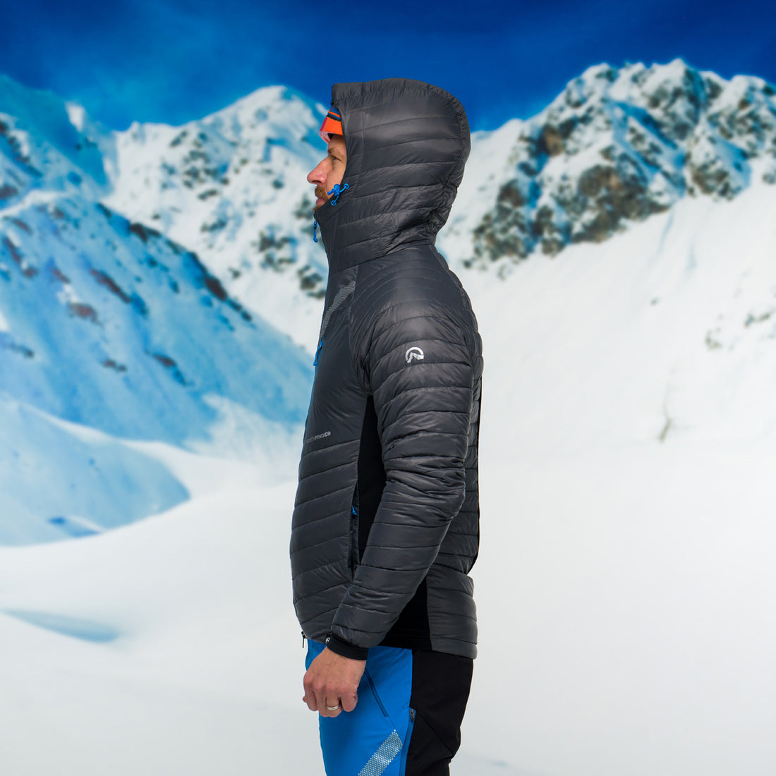 BU-38081SKP men's jacket ski-touring thermal primaloft® BUDIN