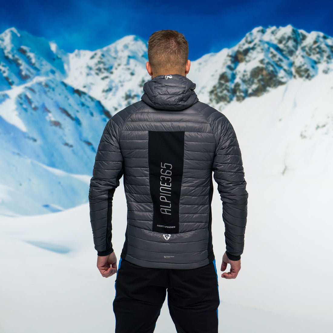 BU-38081SKP men's jacket ski-touring thermal primaloft® BUDIN