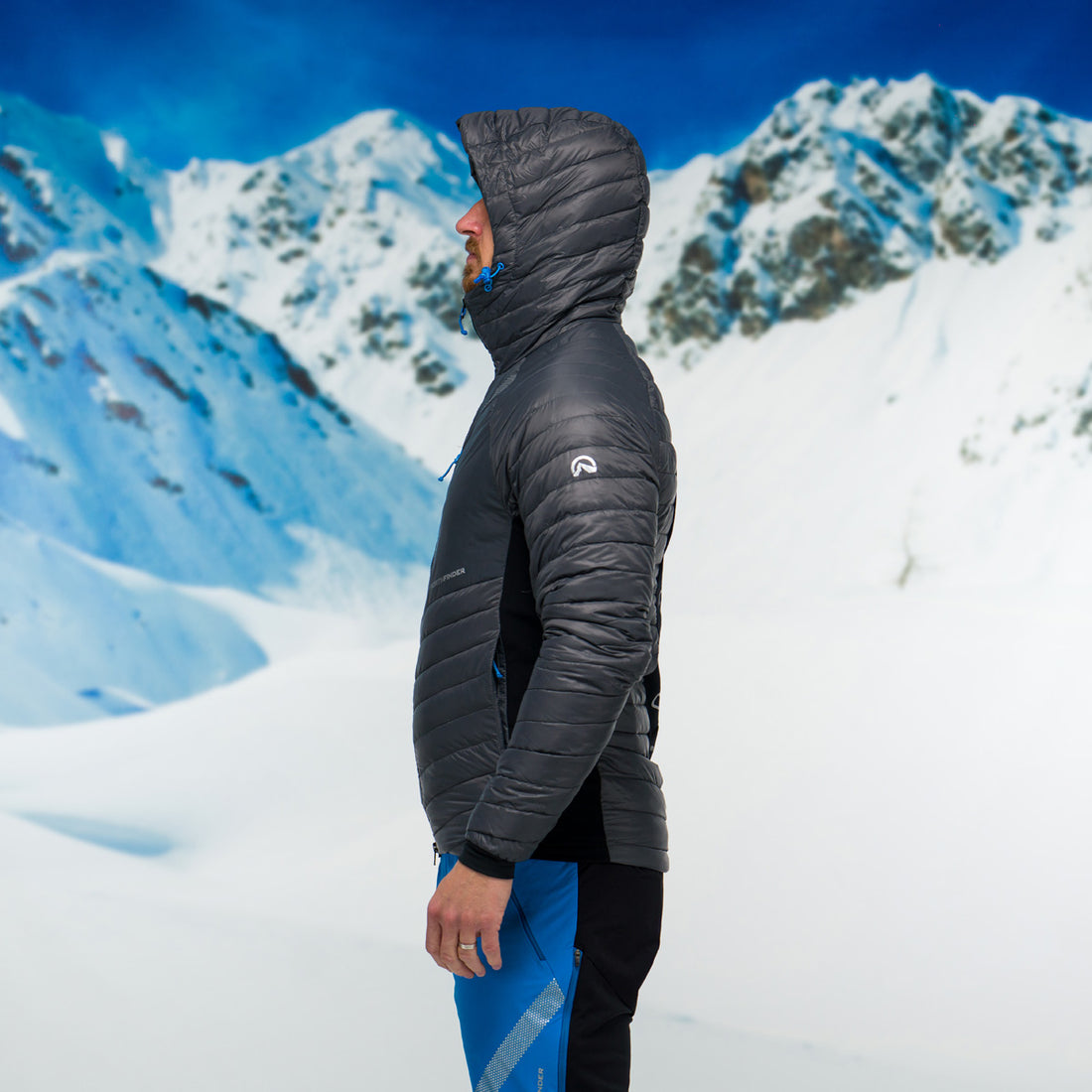 BU-38081SKP men's jacket ski-touring thermal primaloft® BUDIN