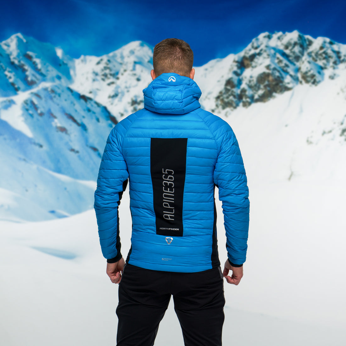 BU-38081SKP men's jacket ski-touring thermal primaloft® BUDIN