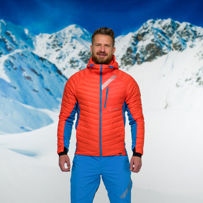 BU-38081SKP men's jacket ski-touring thermal primaloft® BUDIN