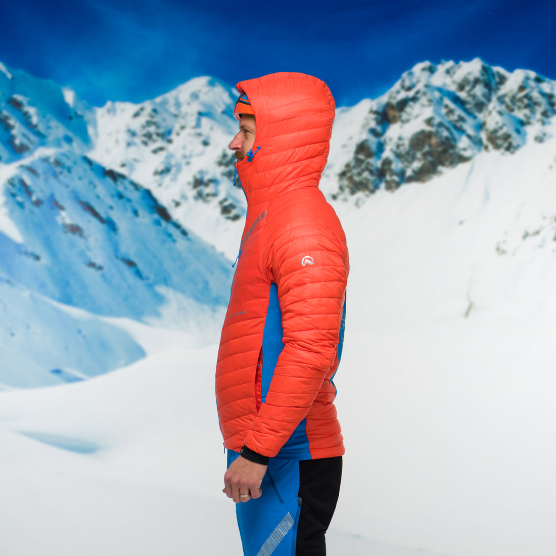 BU-38081SKP men's jacket ski-touring thermal primaloft® BUDIN