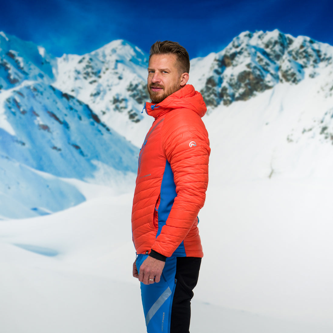 BU-38081SKP men's jacket ski-touring thermal primaloft® BUDIN