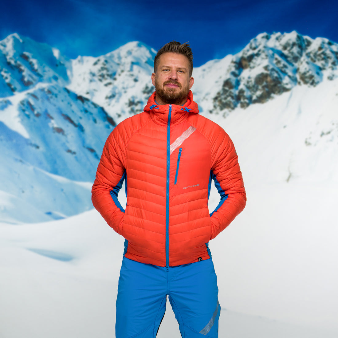 BU-38081SKP men's jacket ski-touring thermal primaloft® BUDIN