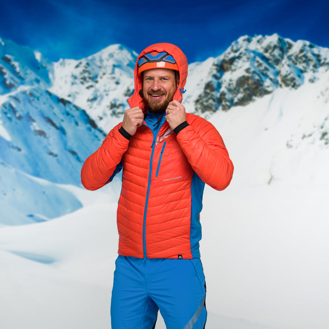BU-38081SKP men's jacket ski-touring thermal primaloft® BUDIN
