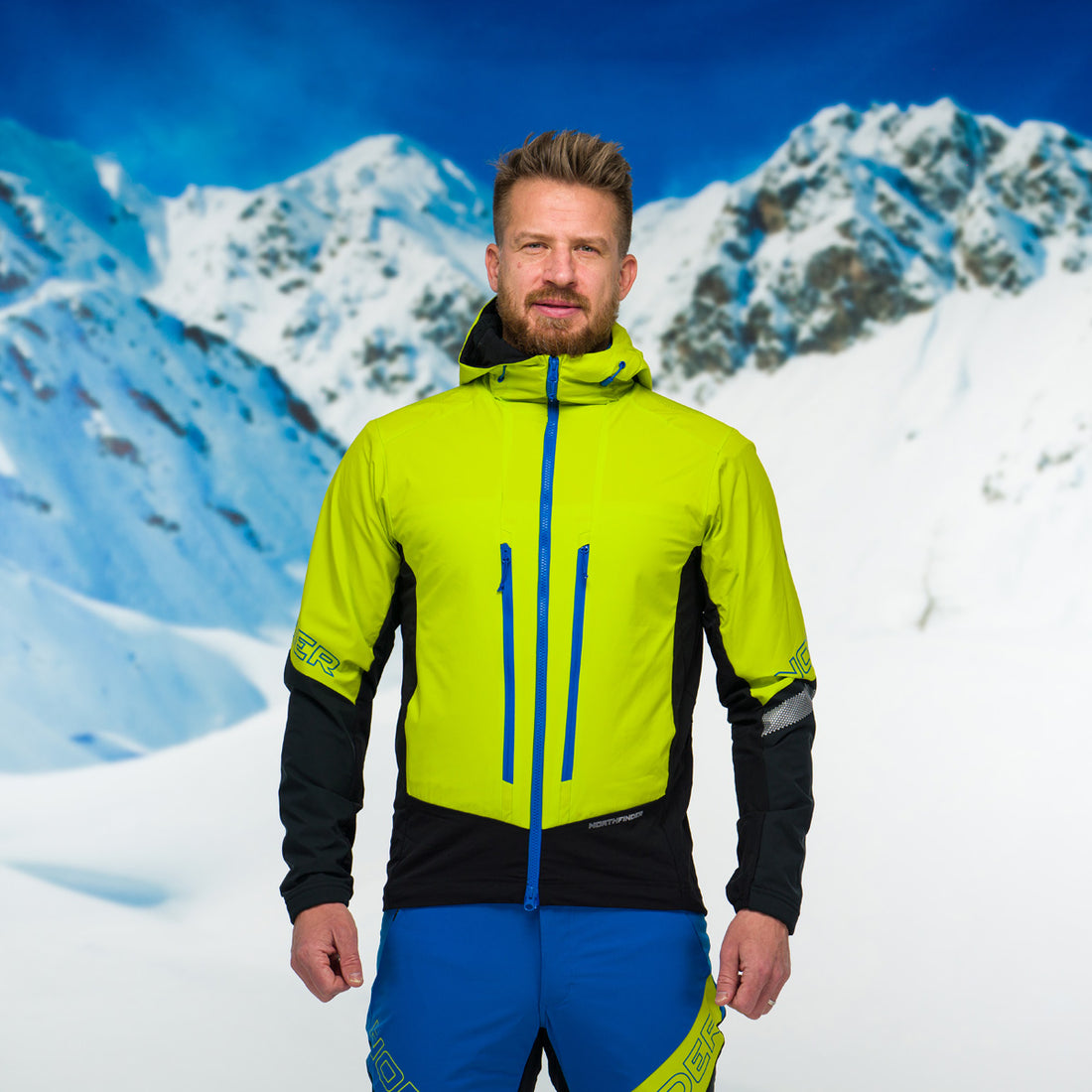 BU-3810SKP men's jacket ski-touring  polartec® alpha direct SOKOLEC
