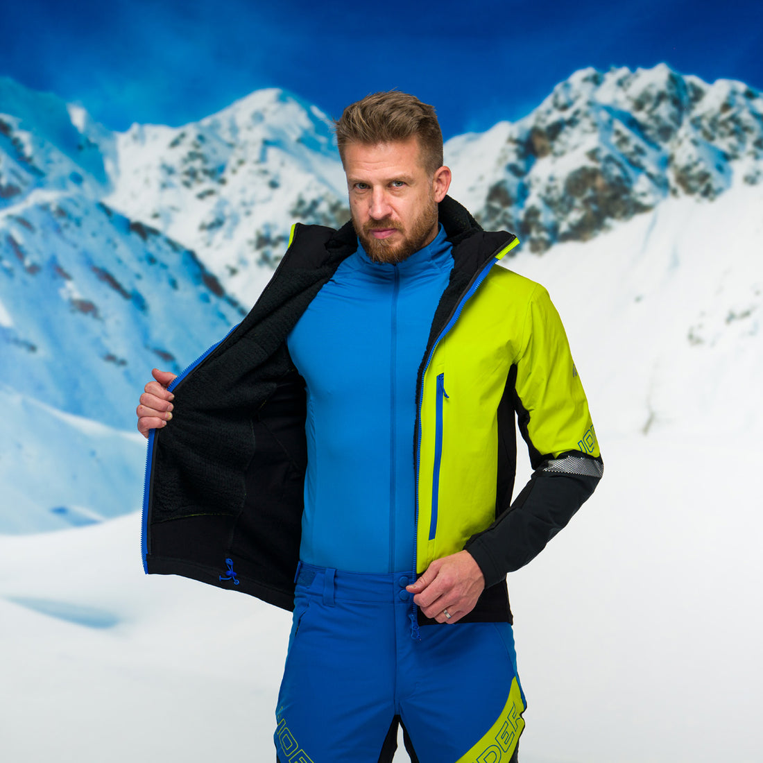 BU-3810SKP men's jacket ski-touring  polartec® alpha direct SOKOLEC