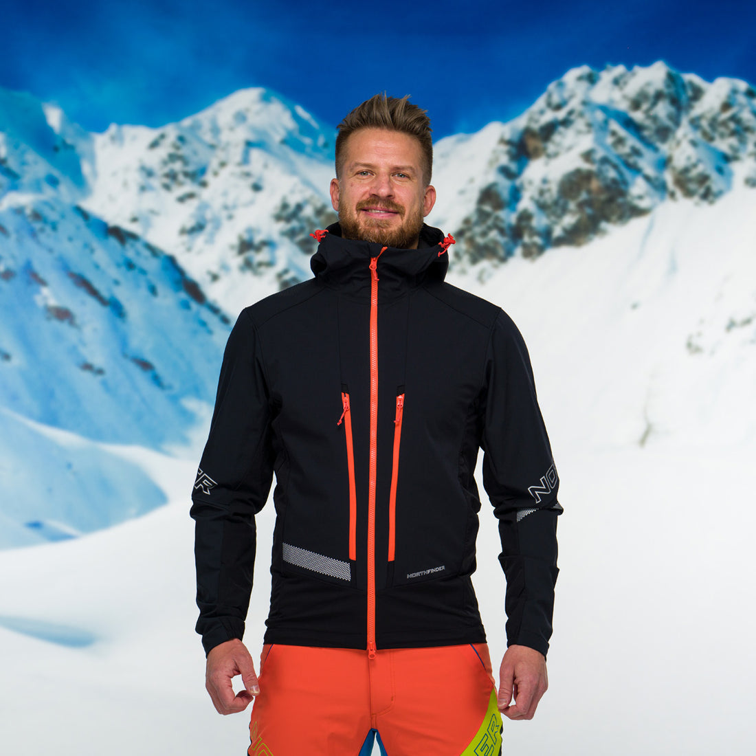 BU-3811SKP men's jacket ski-touring softshell windprotect HRUBY