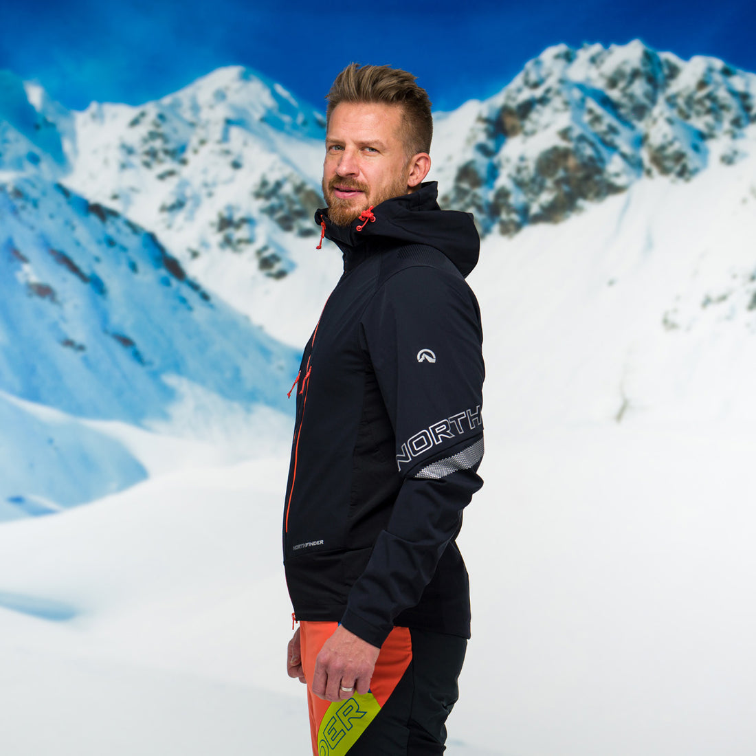 BU-3811SKP men's jacket ski-touring softshell windprotect HRUBY