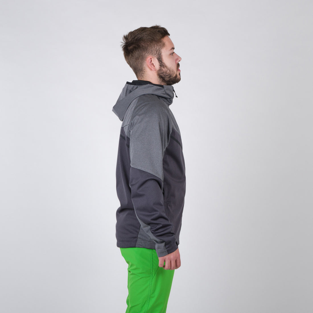BU-38631OR men's softshell jackets melange BORHIS