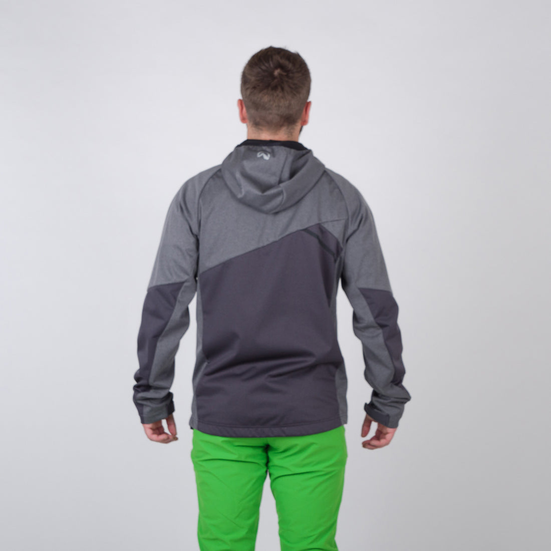 BU-38631OR men's softshell jackets melange BORHIS