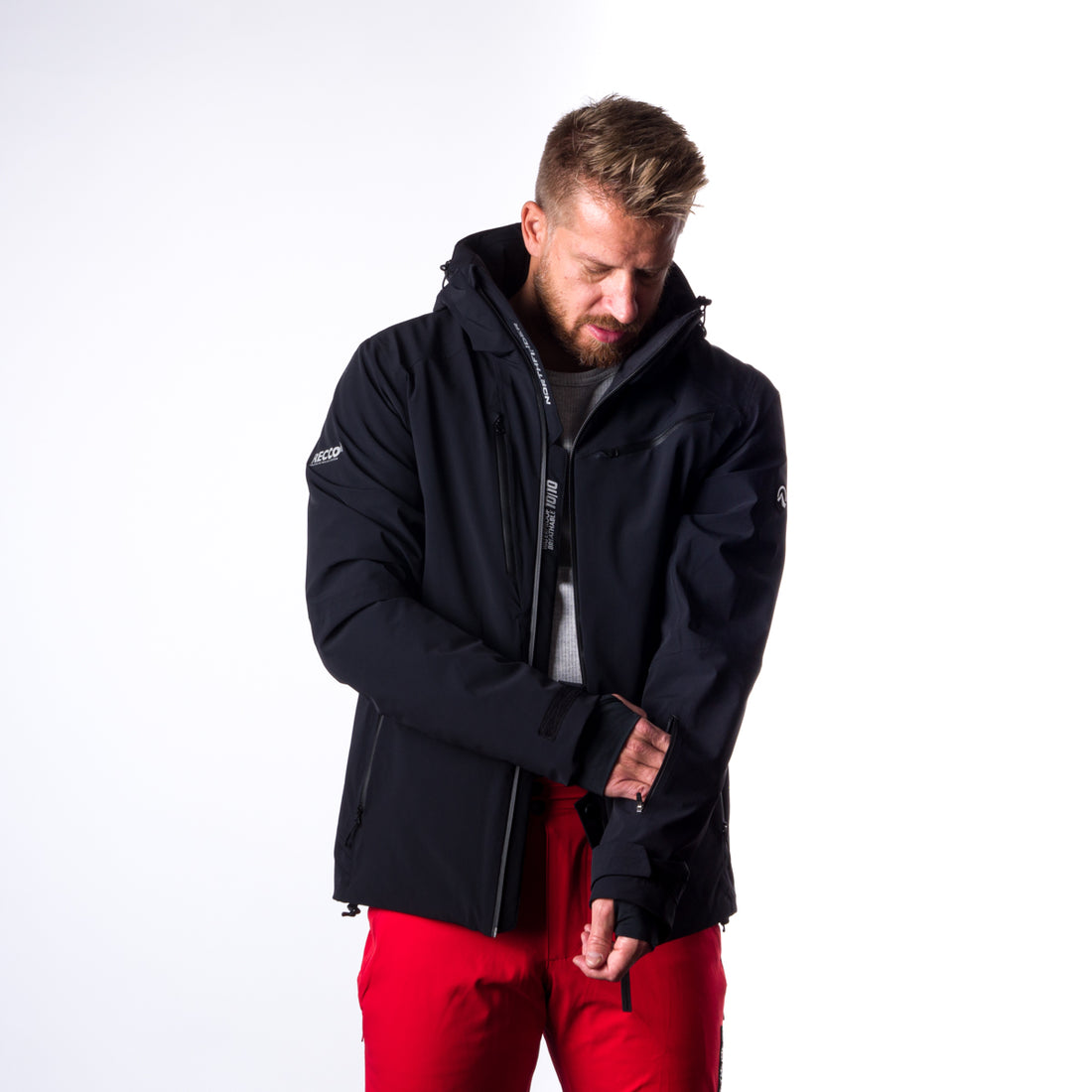BU-3921SNW men's ski trend jacket insulated full pack BENTLY