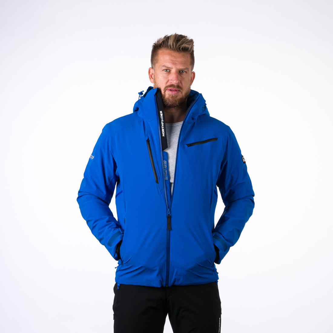 BU-3921SNW men's ski trend jacket insulated full pack BENTLY