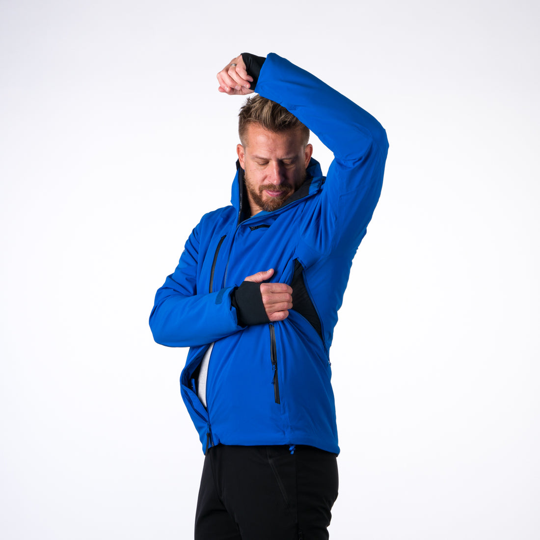 BU-3921SNW men's ski trend jacket insulated full pack BENTLY