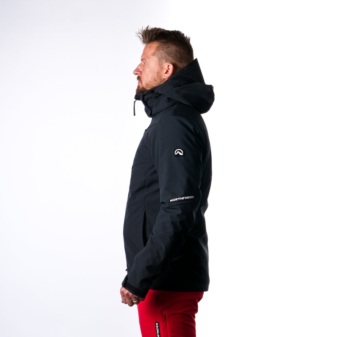 BU-3924SNW men's ski jacket softshell insulated full pack 3l KOBE