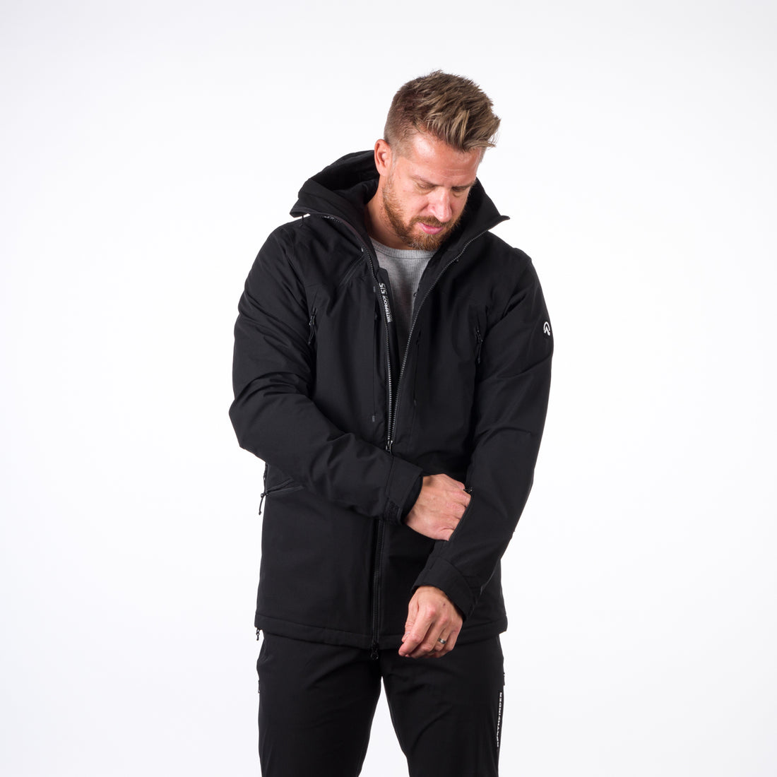 BU-3925SNW men's prolonged ski jacket insulated CHANDLER