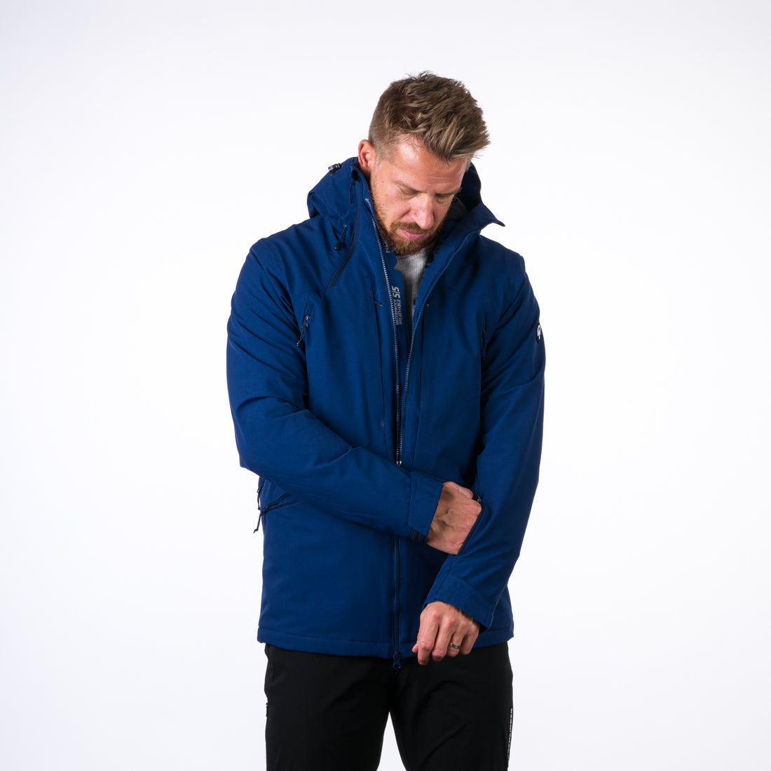 BU-3925SNW men's prolonged ski jacket insulated CHANDLER